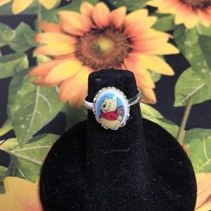 Winnie the pool baby ring